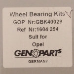 Set rulment roata Opel Astra H Zafira